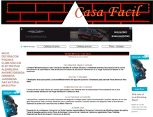 Tablet Screenshot of casafacil.com.ar