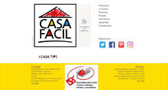 Desktop Screenshot of casafacil.com